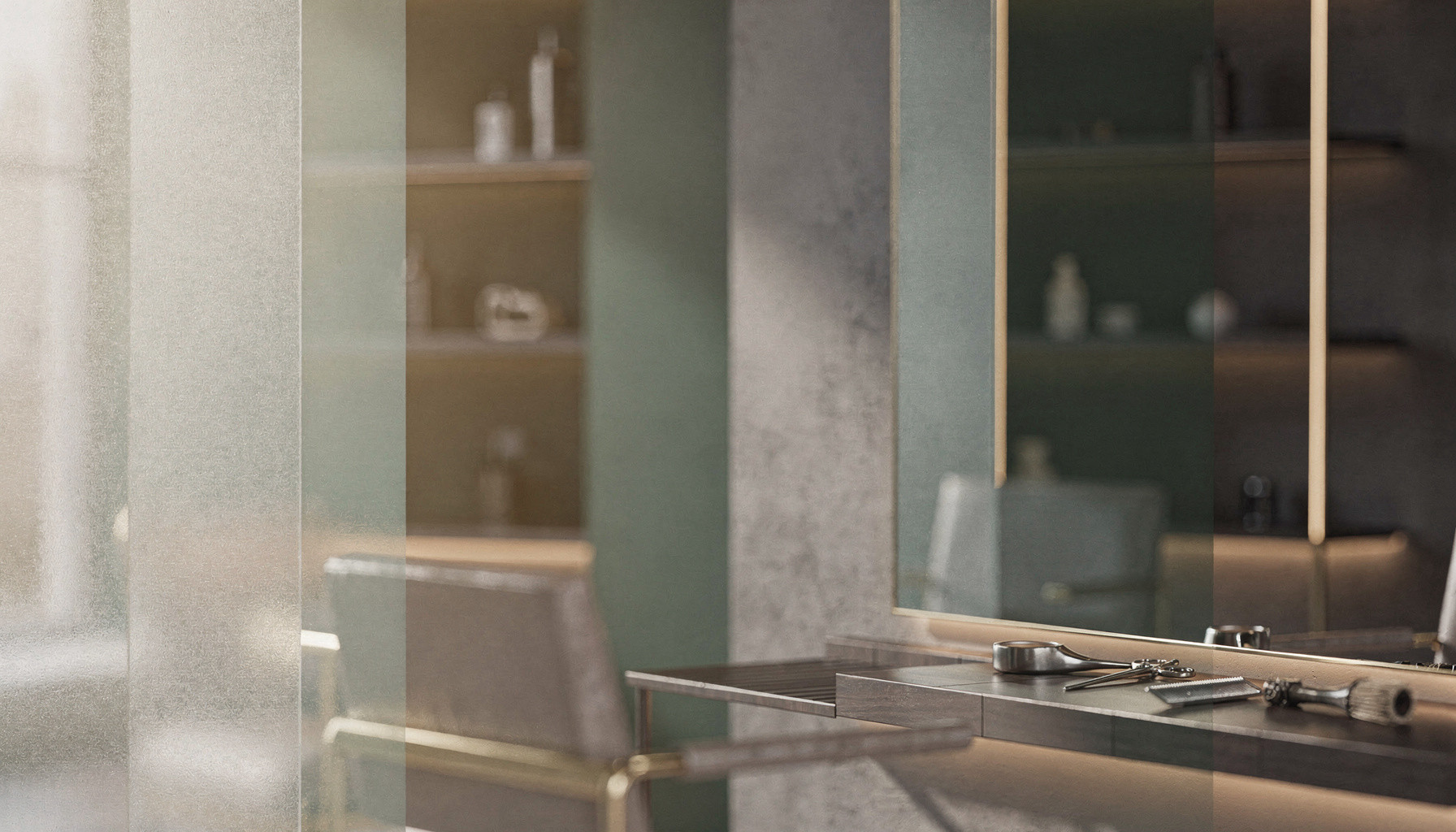 Mesa Barber Shop website preview